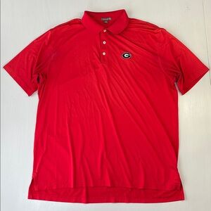 Red Performance Polo